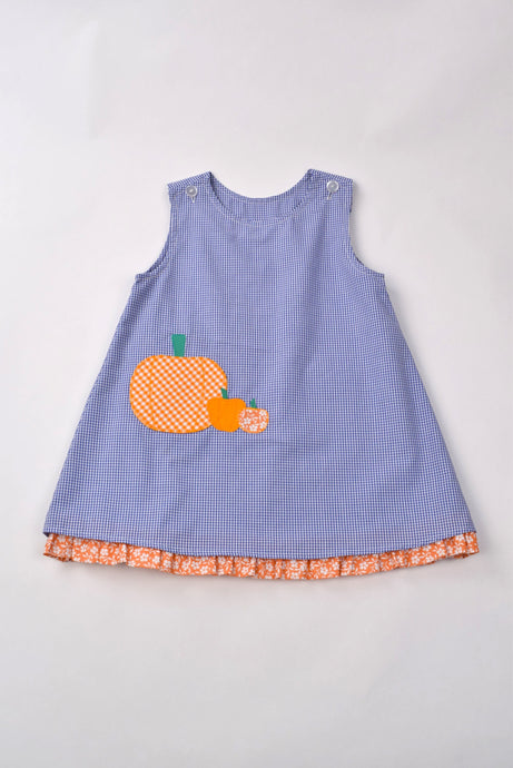 TURKEY AND PUMPKINS REVERSIBLE JUMPER