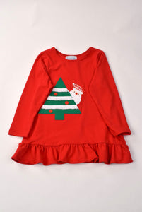 SANTA TUNIC TOP AND LEGGINGS