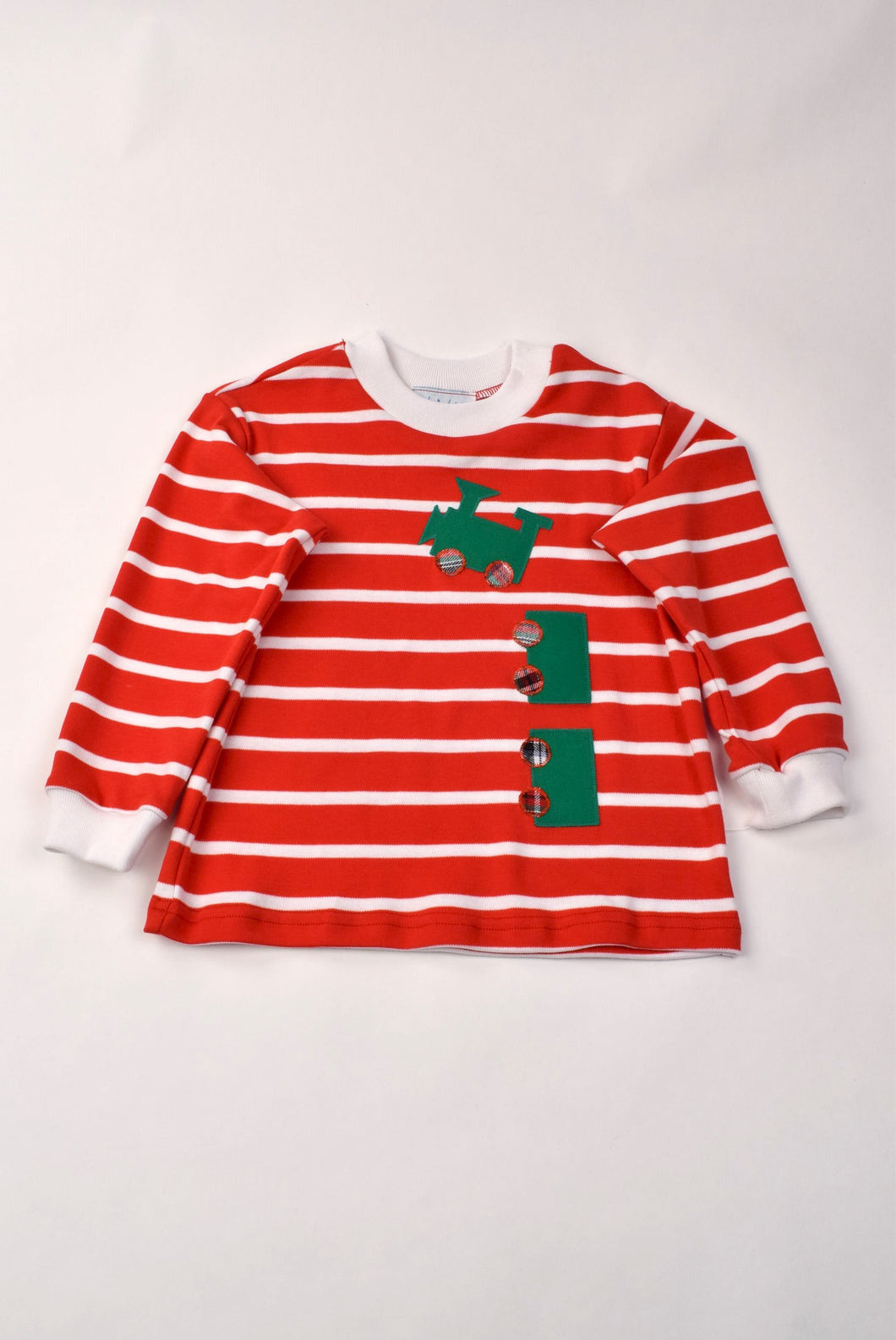 TRAIN APPLIQUE BOYS SET