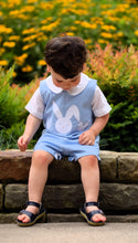 Load image into Gallery viewer, BUNNY AND DUCK REVERSIBLE SHORTALL SET