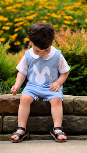 BUNNY AND DUCK REVERSIBLE SHORTALL SET