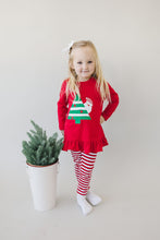 Load image into Gallery viewer, SANTA TUNIC TOP AND LEGGINGS